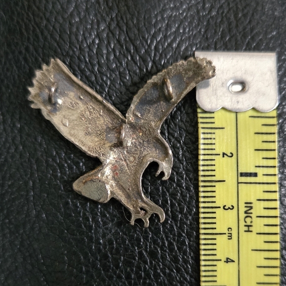 Sterling Silver Artisan Pendant For Necklace - Picture 4 of 4